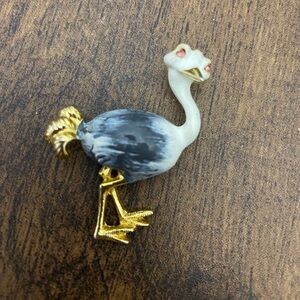 Vintage Gerry’s Ostrich Brooch